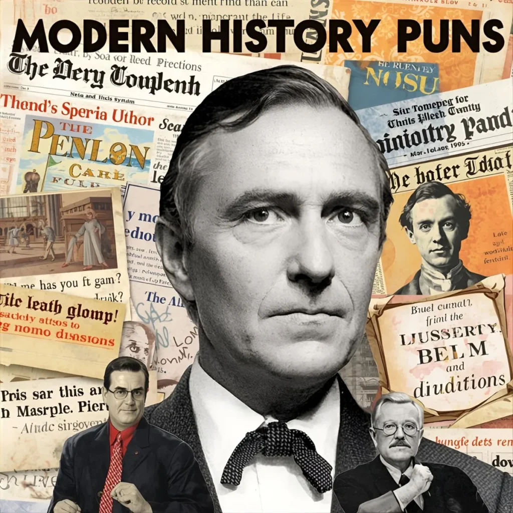 Modern History Puns