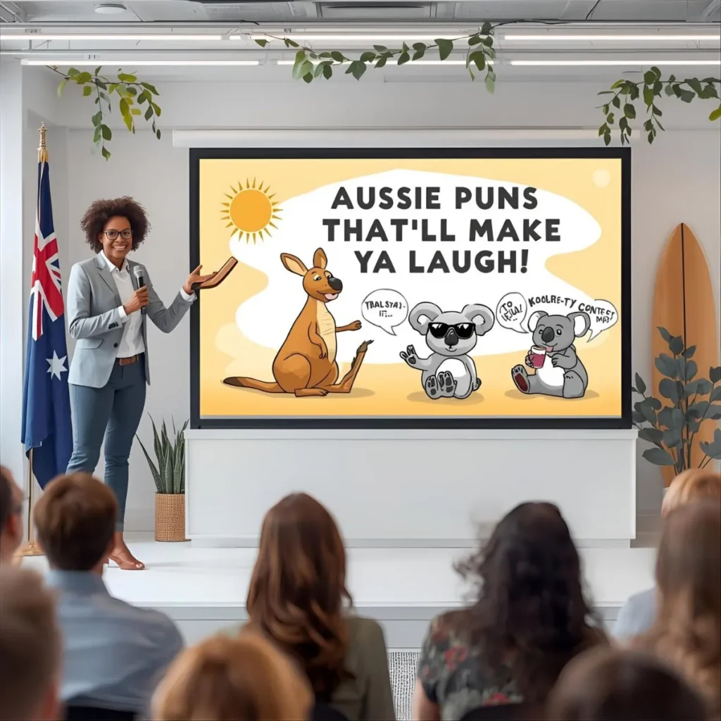 Aussie Puns for Presentations & Speeches