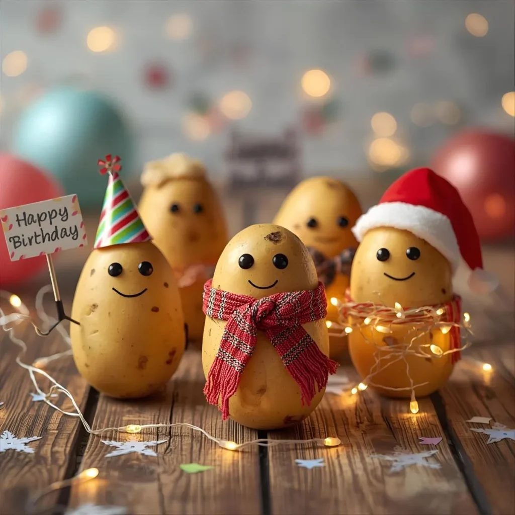 Birthday and Holiday Potato Puns