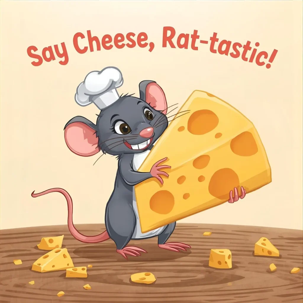 Cheese Rat Puns