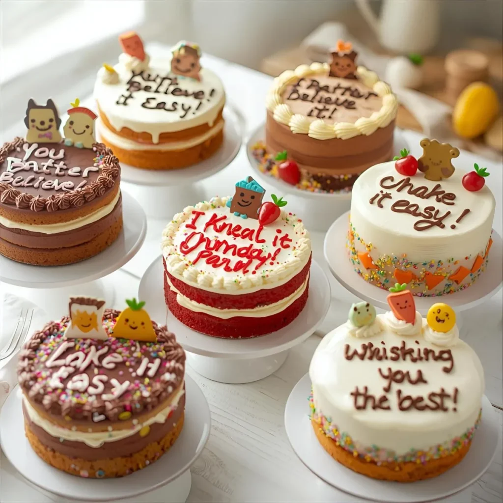 Classic Cake Puns
