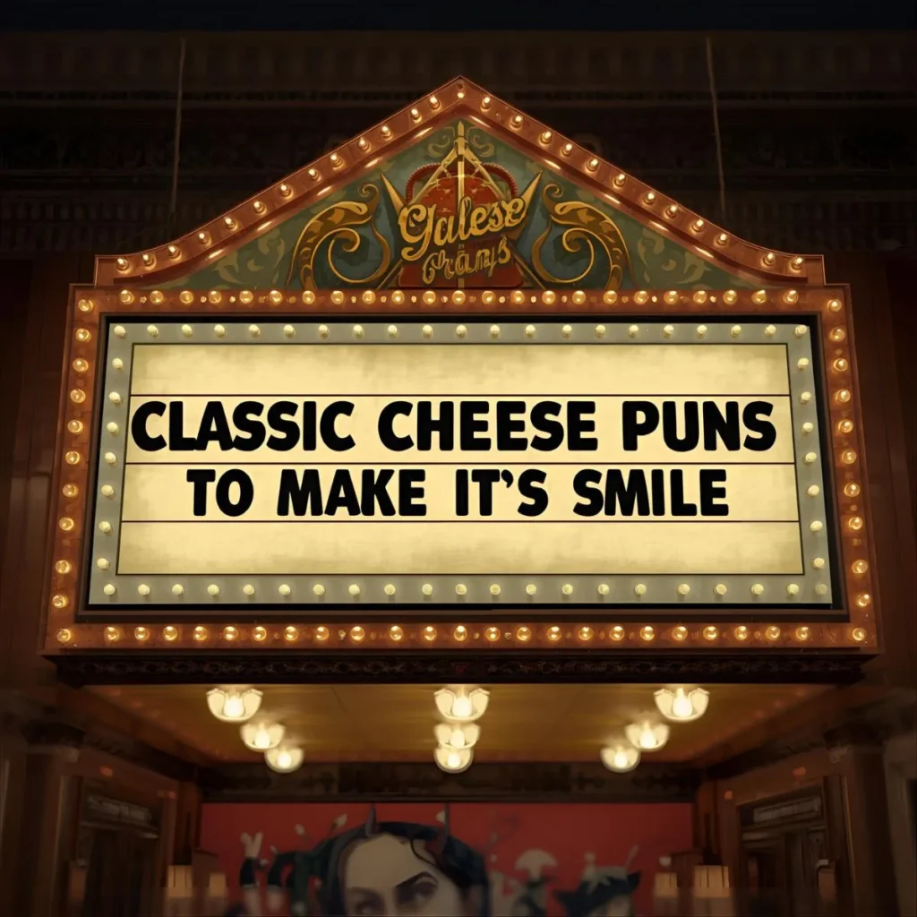 Classic Cheese Puns