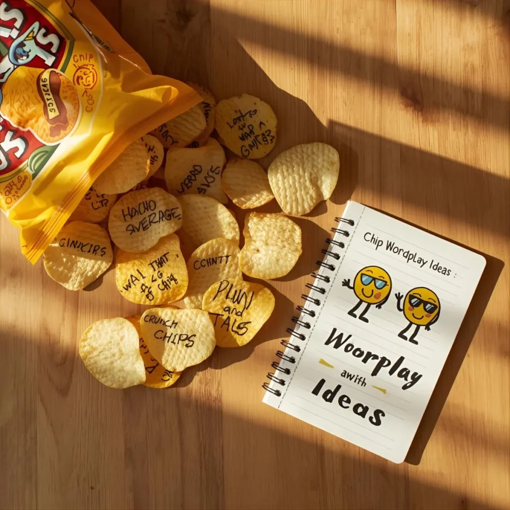 Clever and Unique Chip Wordplay