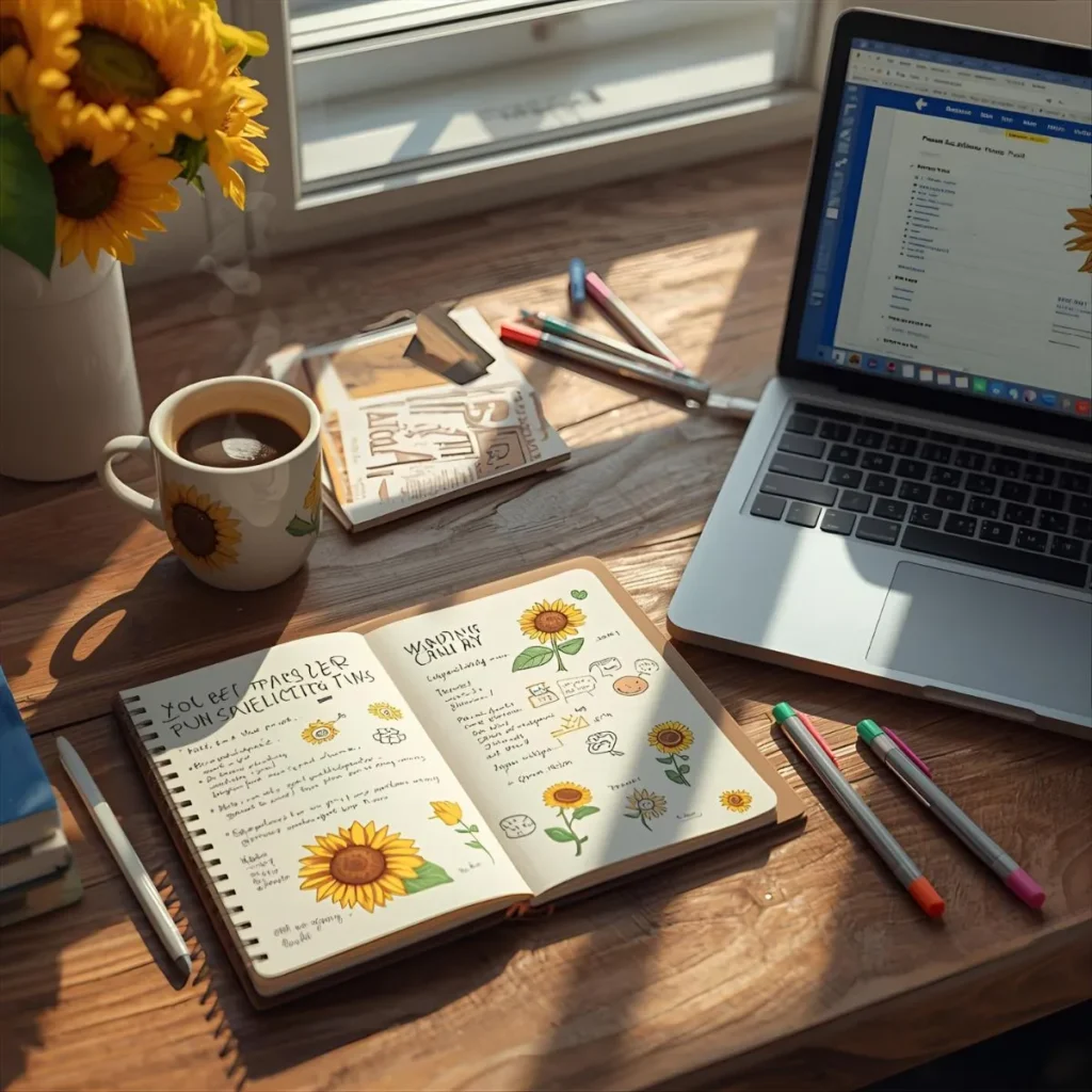 Craft Your Own Sunflower Puns