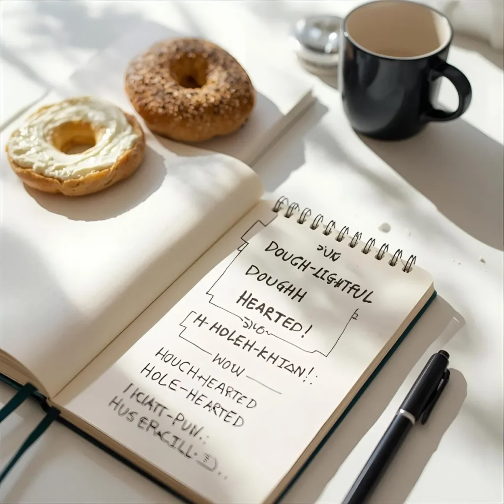 Create Your Own Bagel Puns