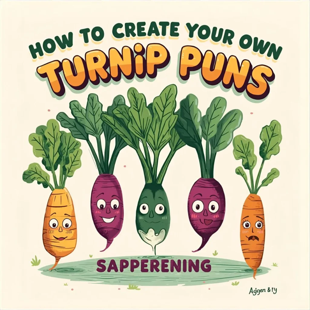 Create Your Own Turnip Puns