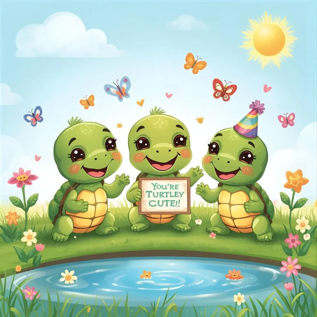 Cute Turtle Puns