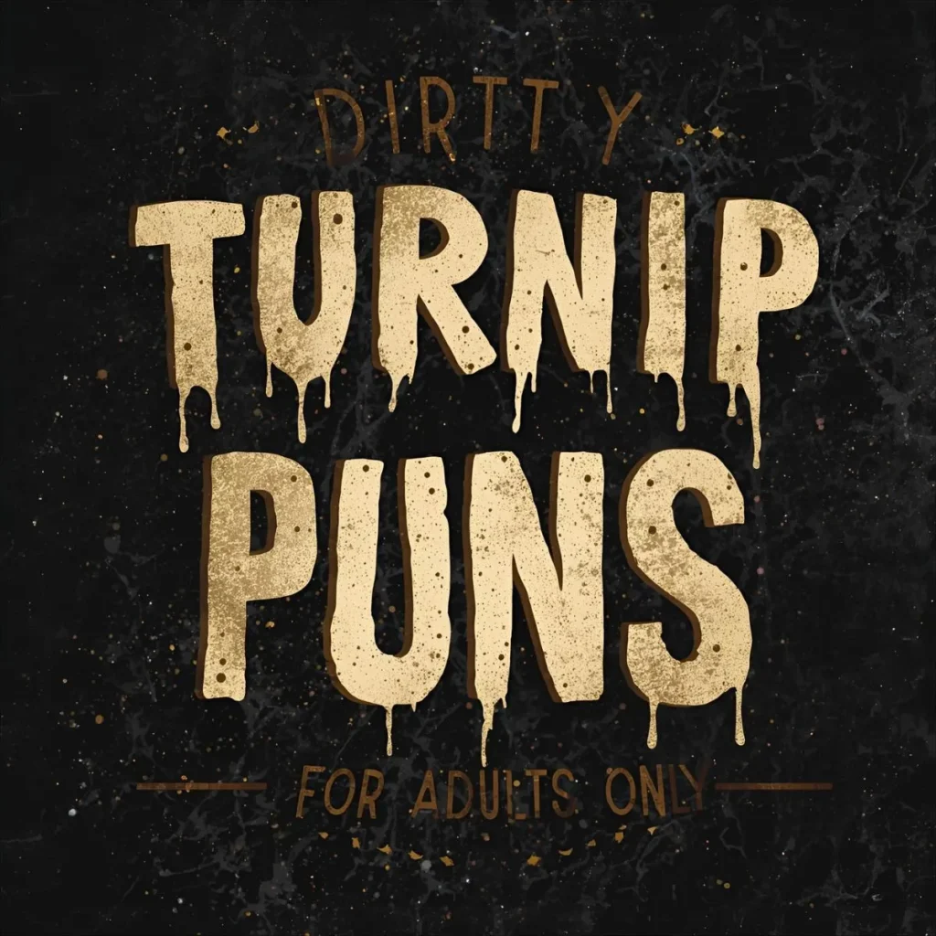 Dirty Turnip Puns