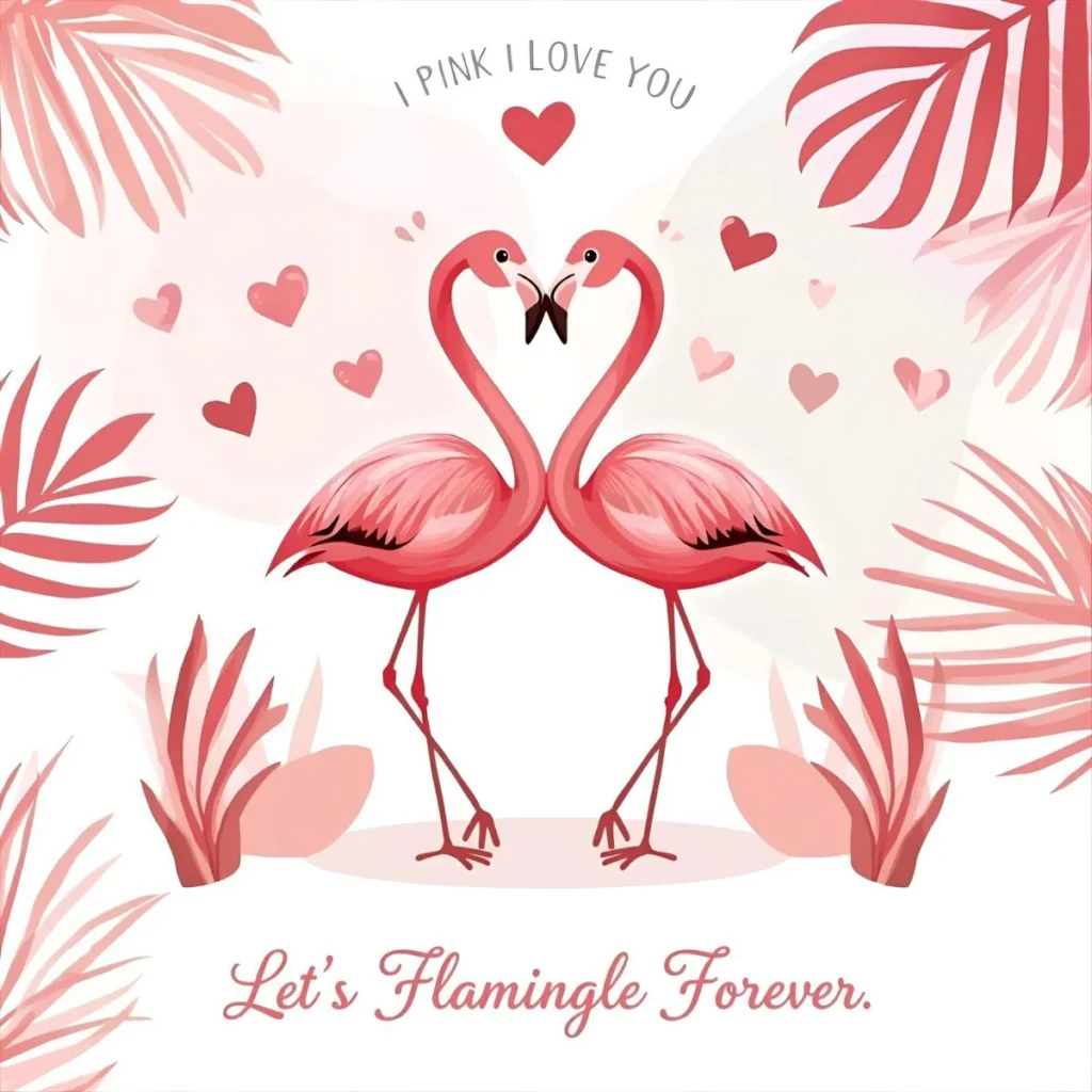 Flamingo Puns for Cards
