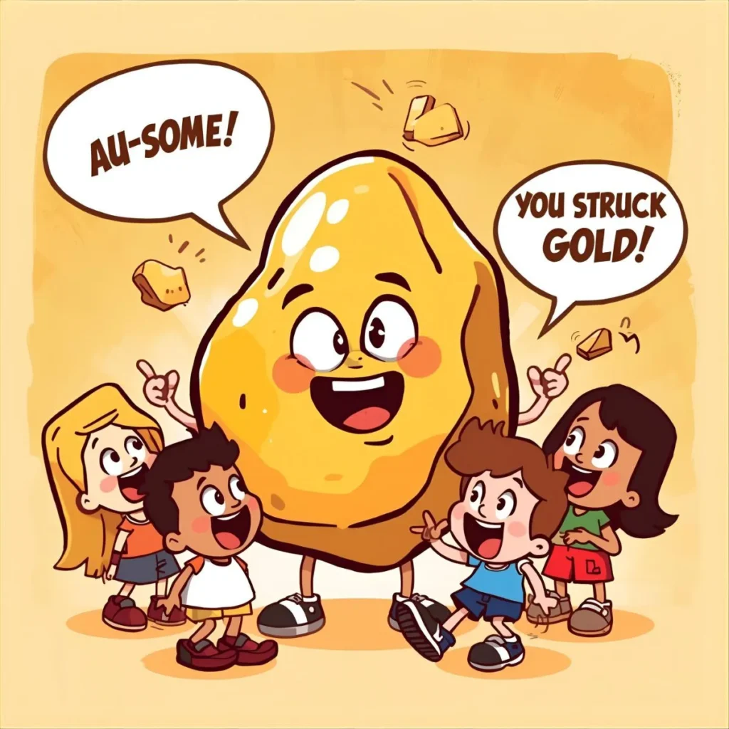 Funny Gold Puns
