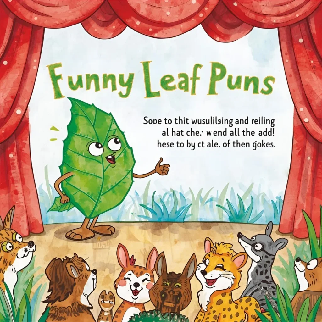 Funny Leaf Puns