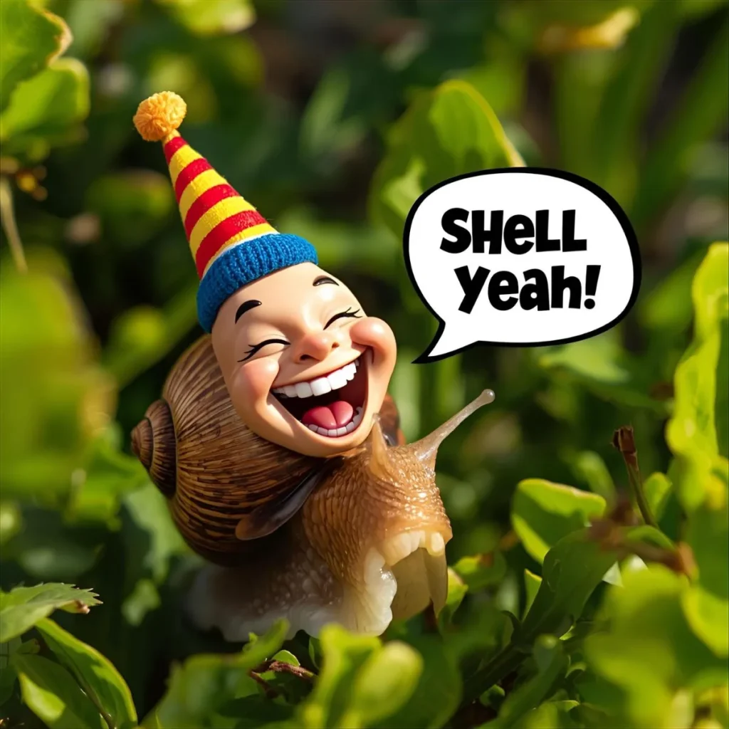 Funny Snail Puns 