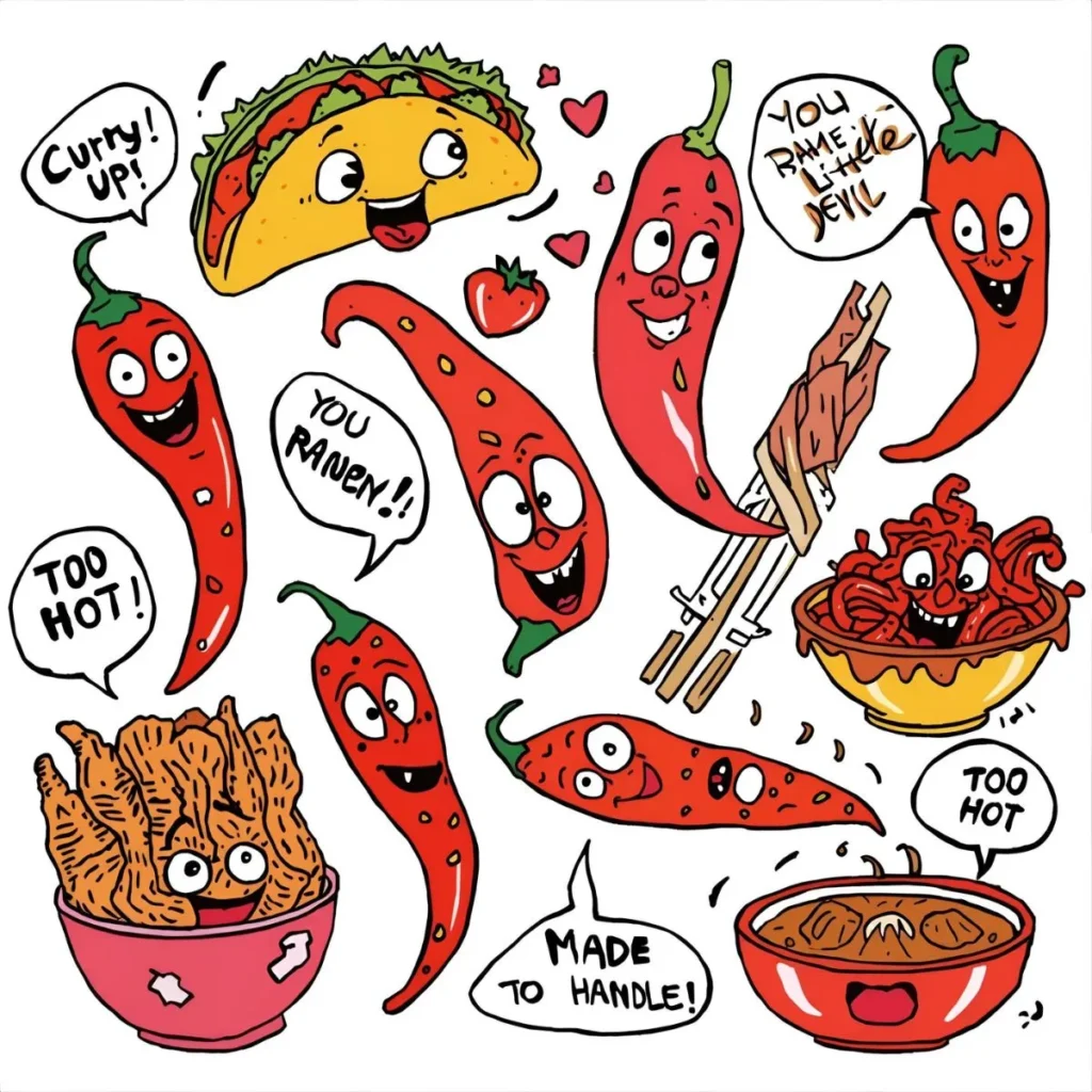 Funny Spicy Puns for Foodies