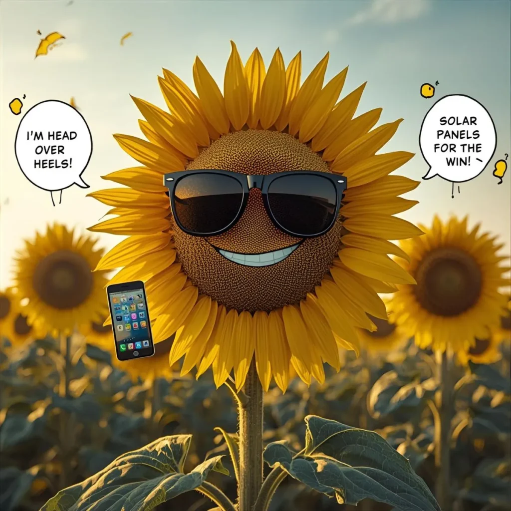 Funny Sunflower Puns