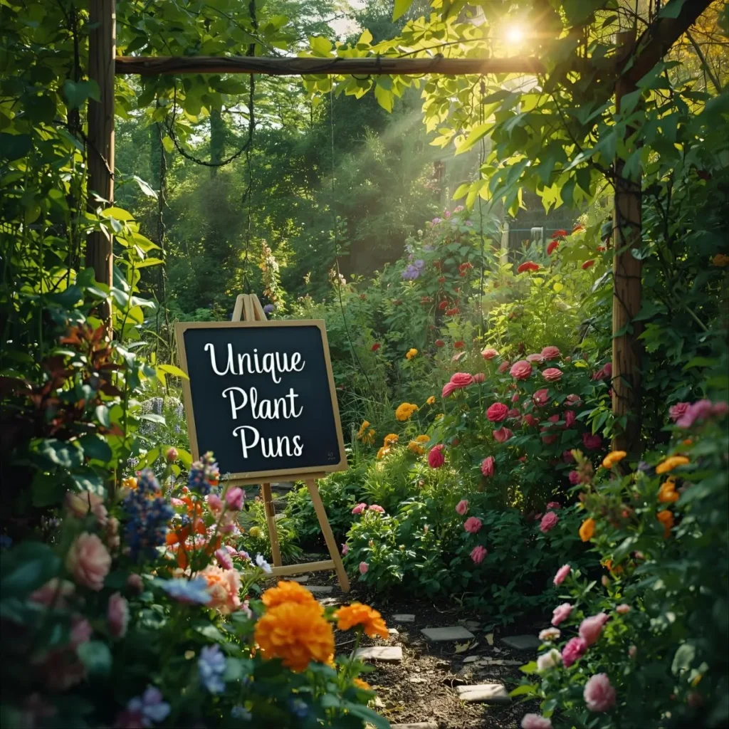 Garden-Themed Plant Puns