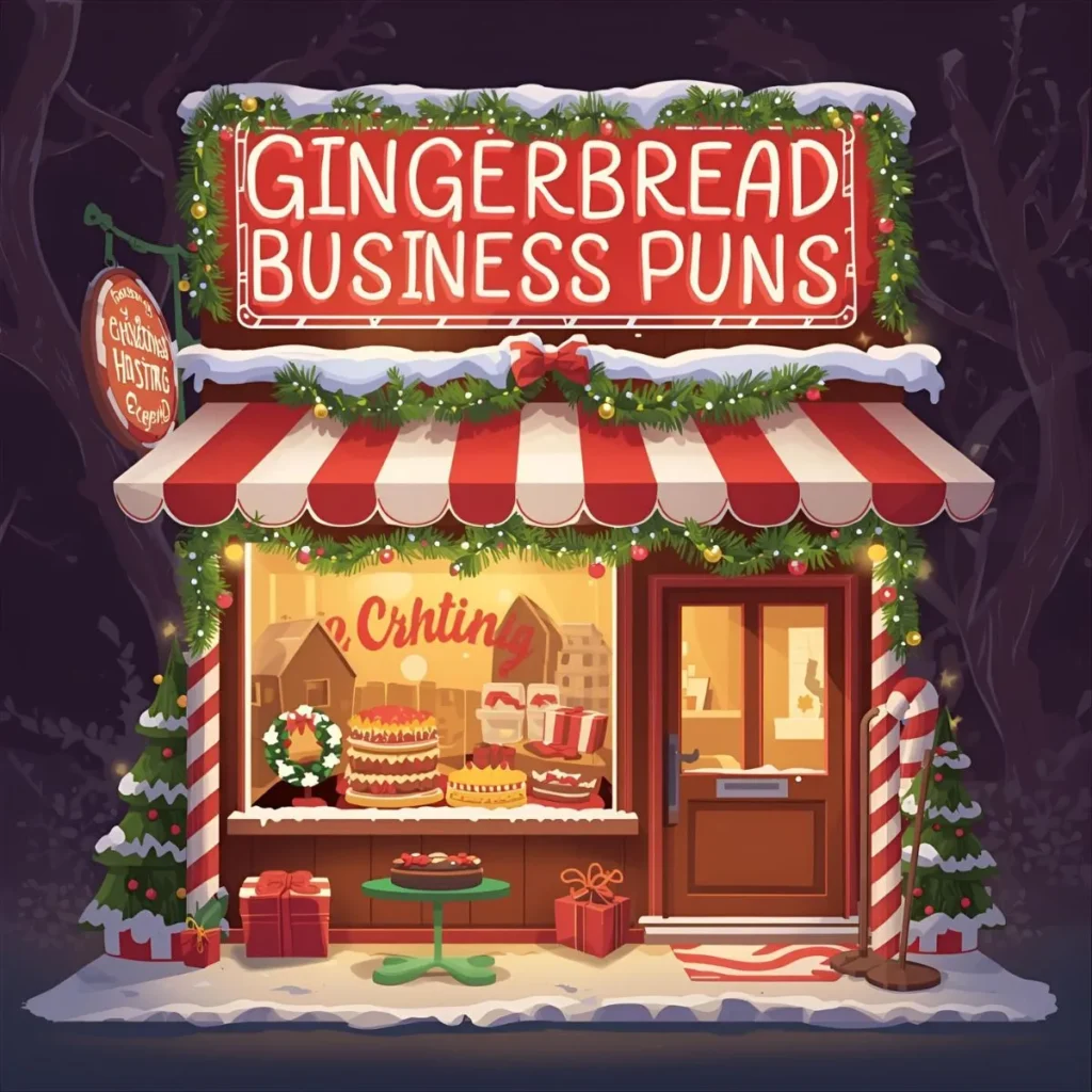 Gingerbread Business Puns