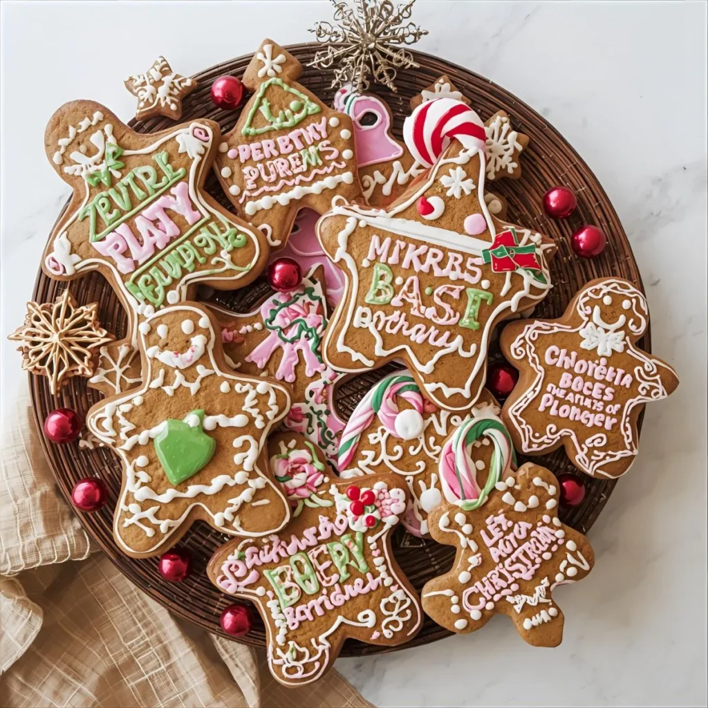Gingerbread Puns for Decorations