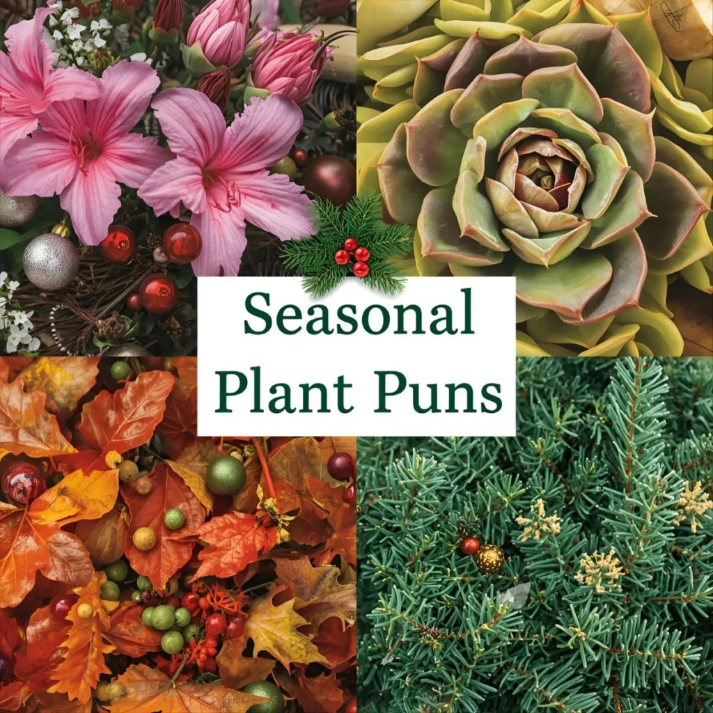 Holiday Plant Puns