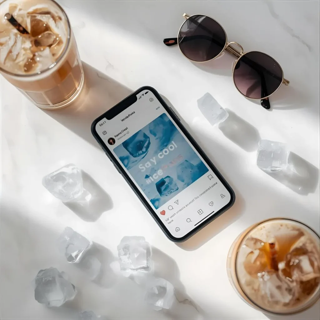 Ice Puns & Jokes for Social Media Captions
