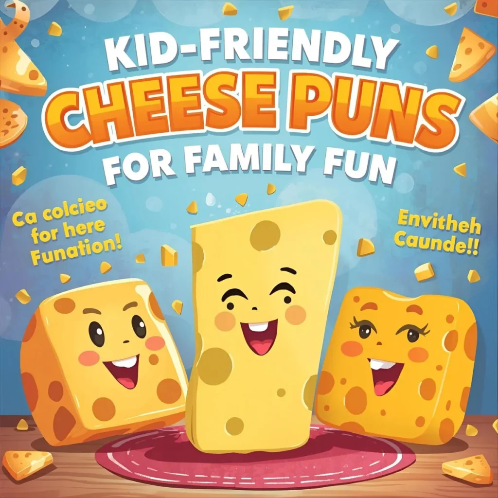 Kid-Friendly Cheese Puns
