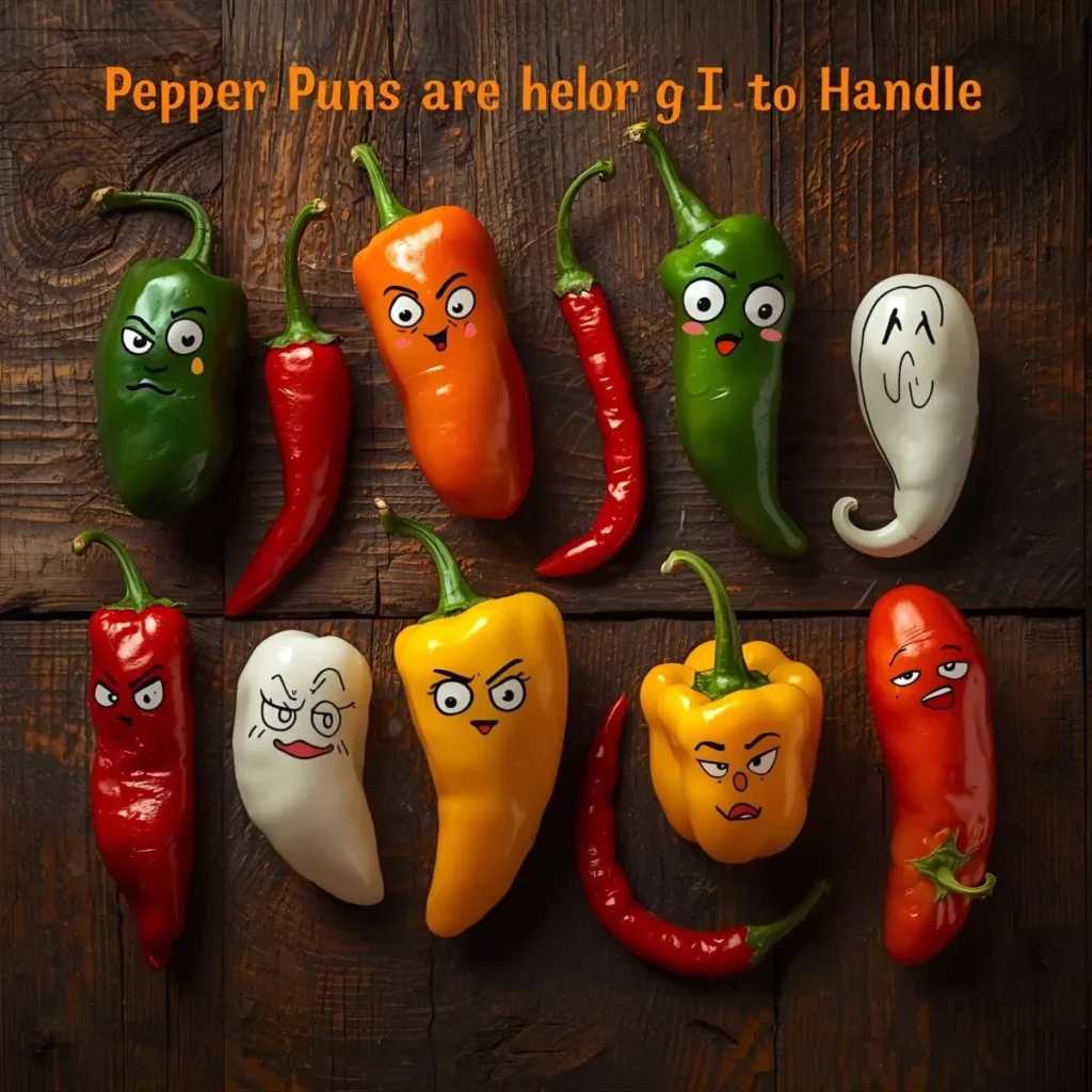 Pepper Puns That Are Too Hot to Handle