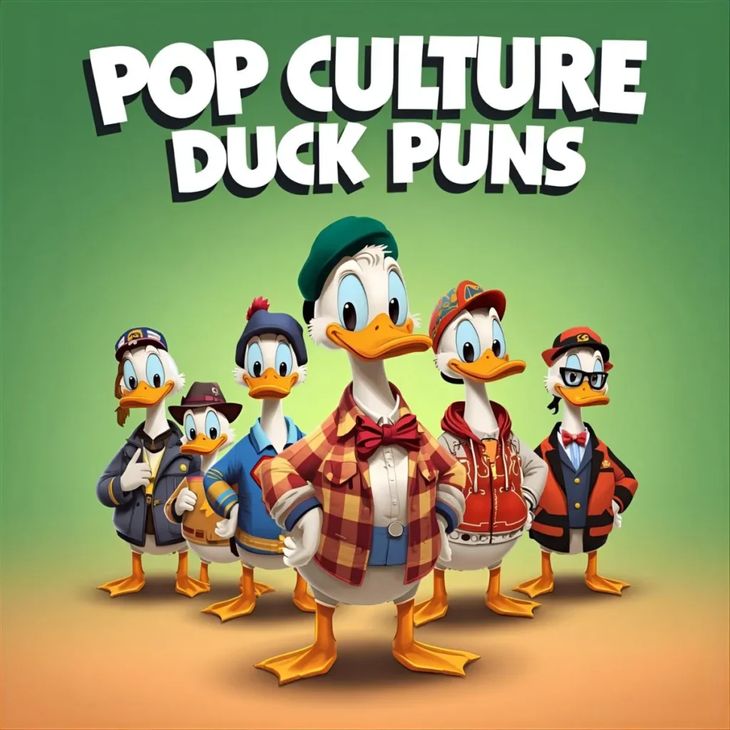 Pop Culture Duck Puns