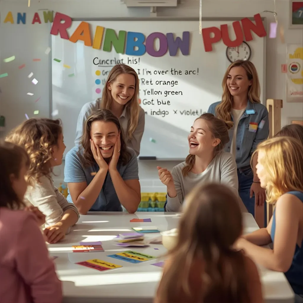 Rainbow Puns as Icebreakers, Games & Activities