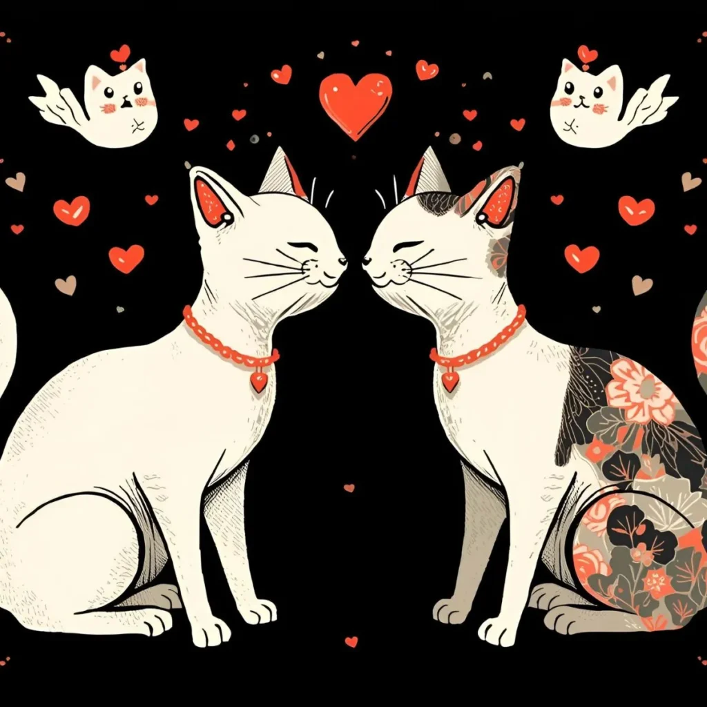 Romantic Cat Puns