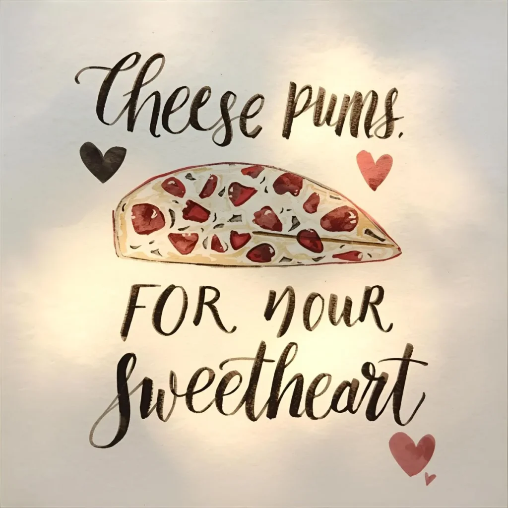 Romantic Cheese Puns