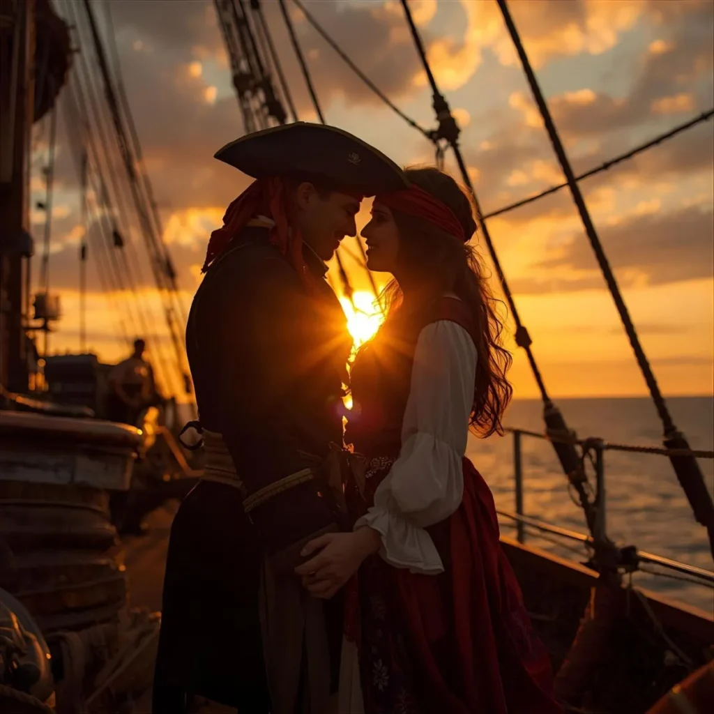 Romantic Pirate Puns 