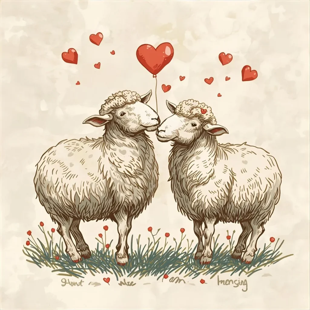 Romantic Sheep Puns