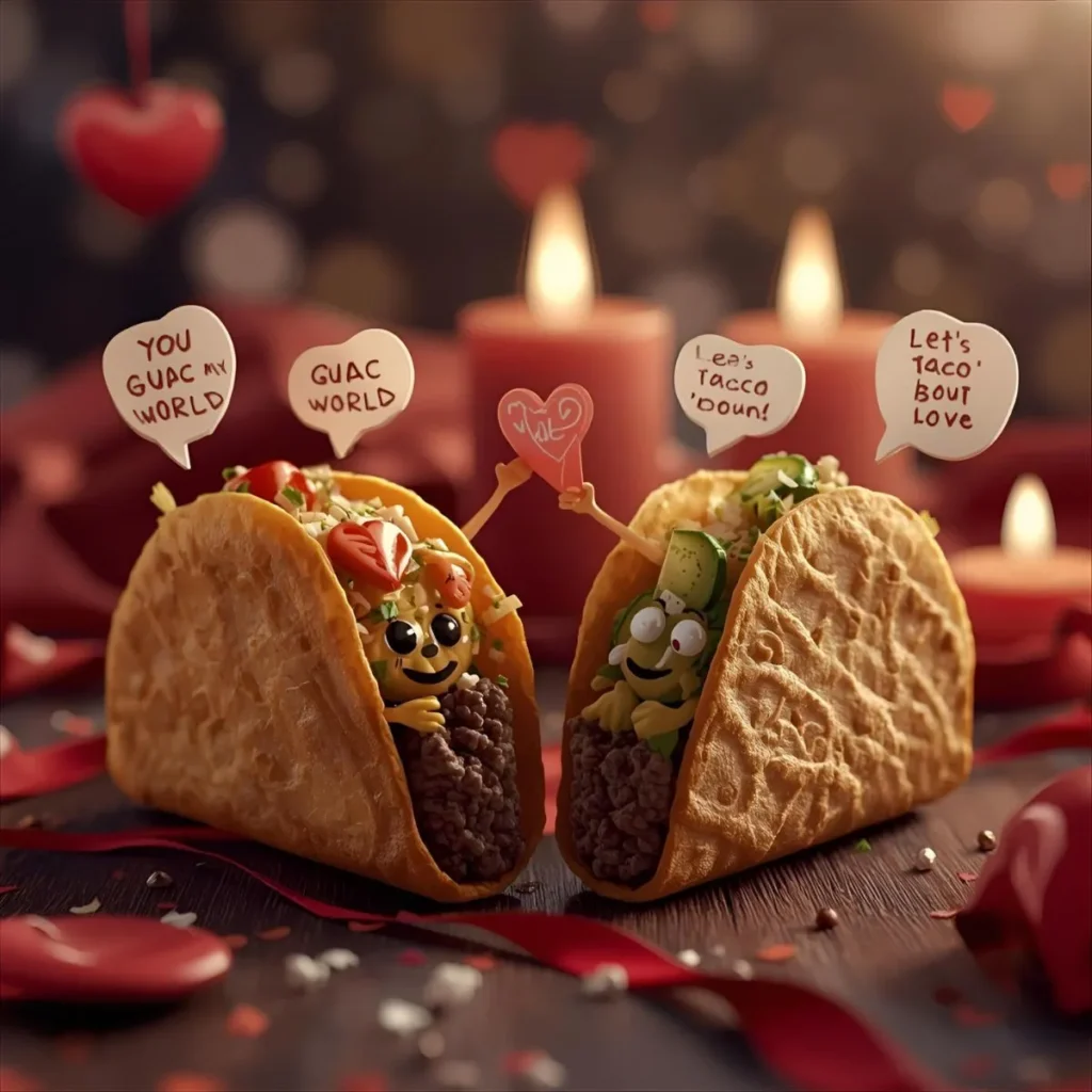 Romantic Taco Puns