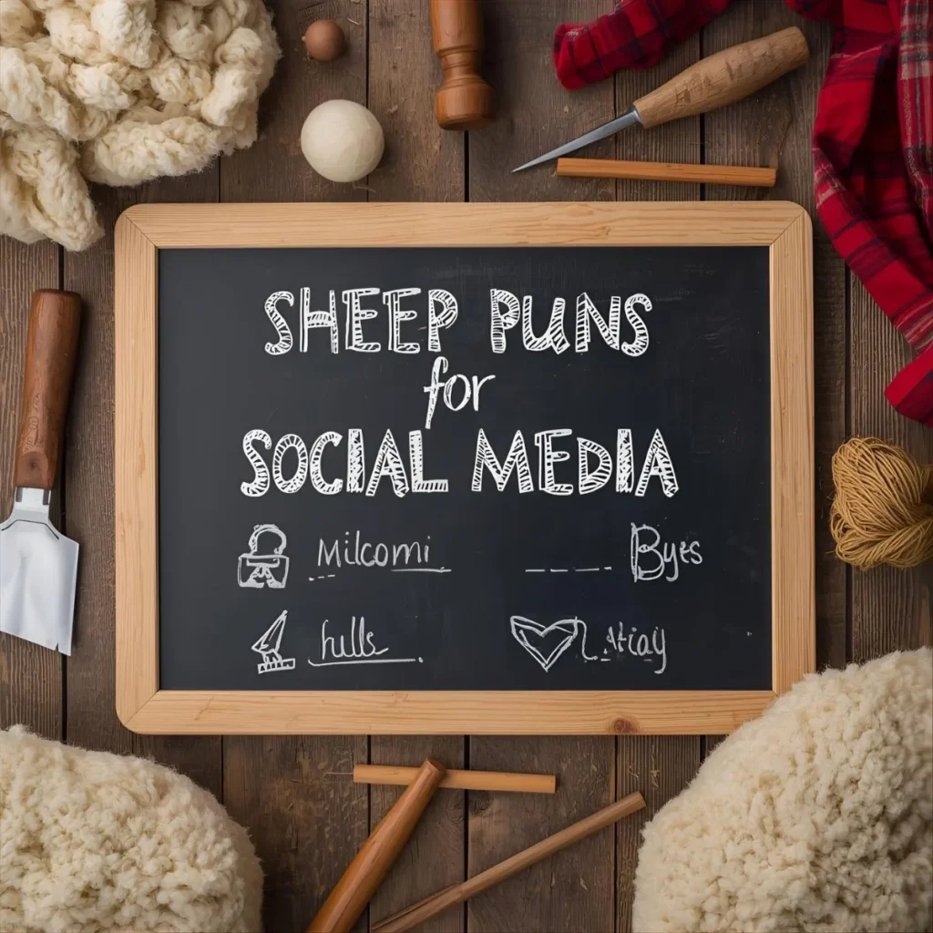 Sheep Puns for Social Media