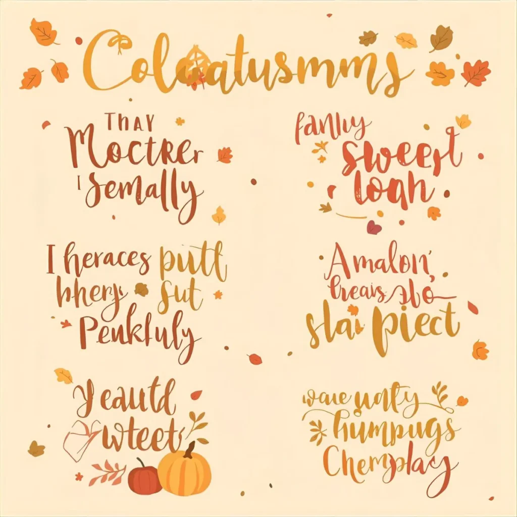 Short and Sweet Autumn Puns