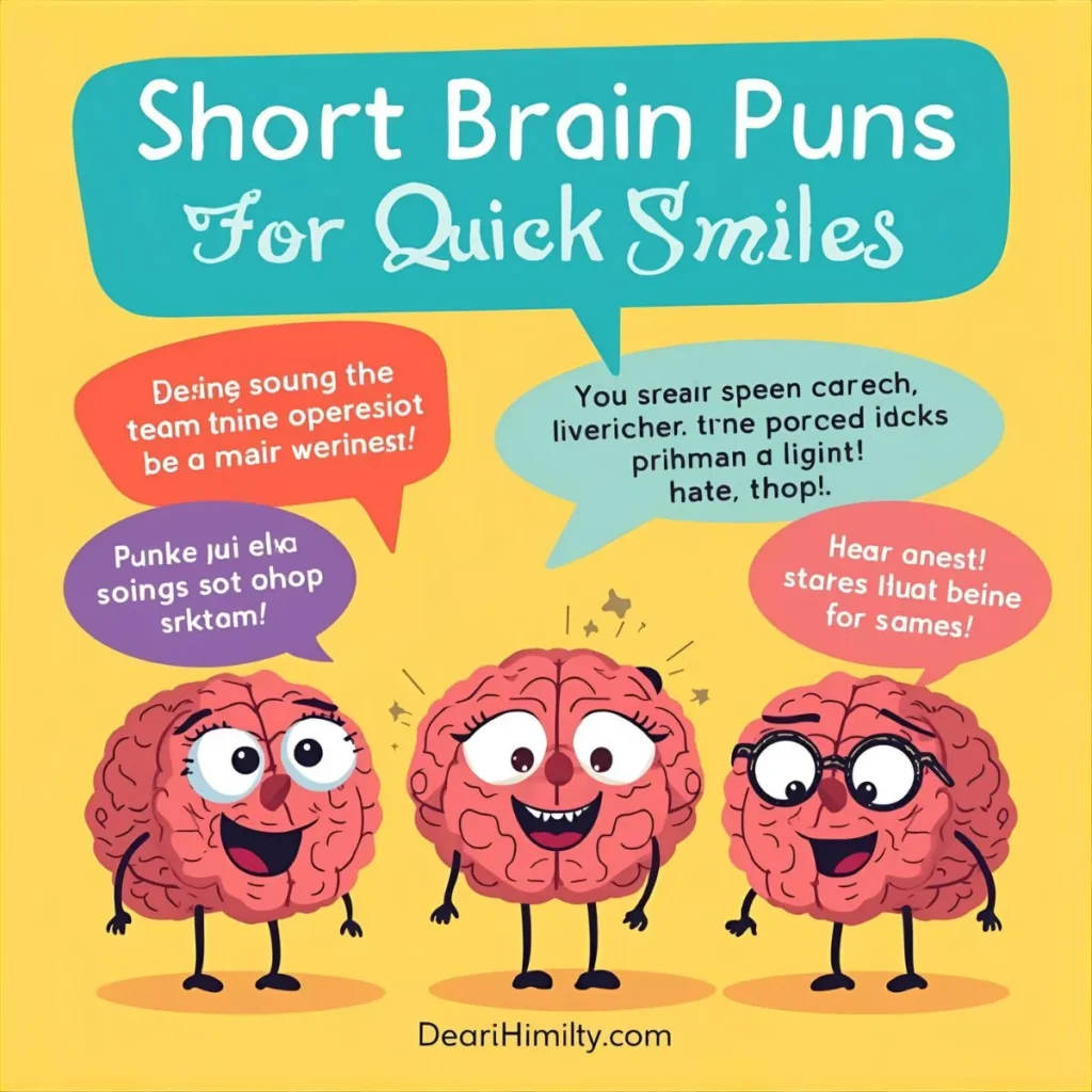 Short Brain Puns