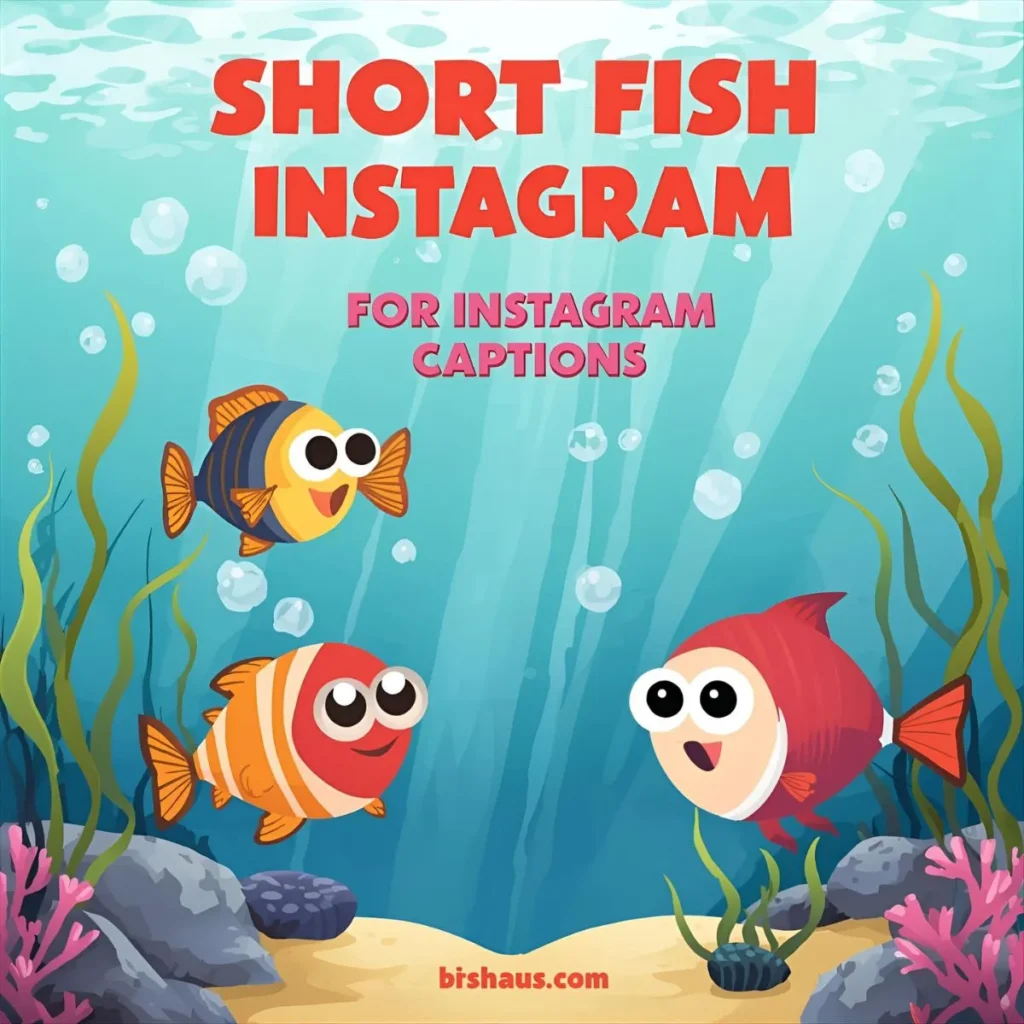 Short Fish Puns for Instagram Captions