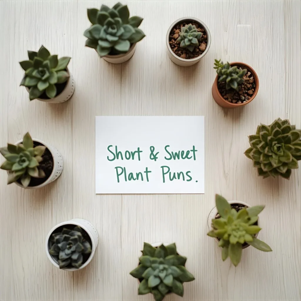 Short Plant Puns