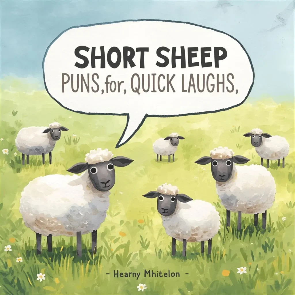 Short Sheep Puns