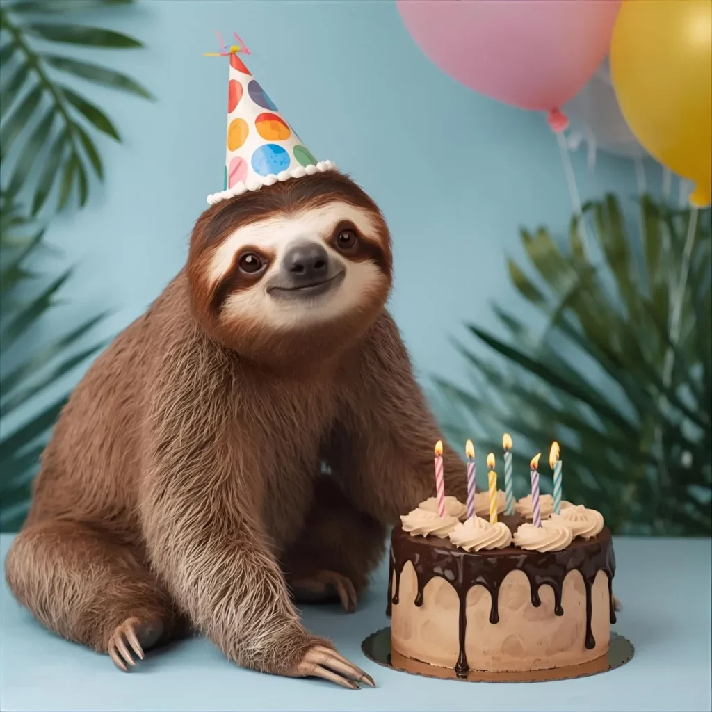 Sloth Birthday Puns
