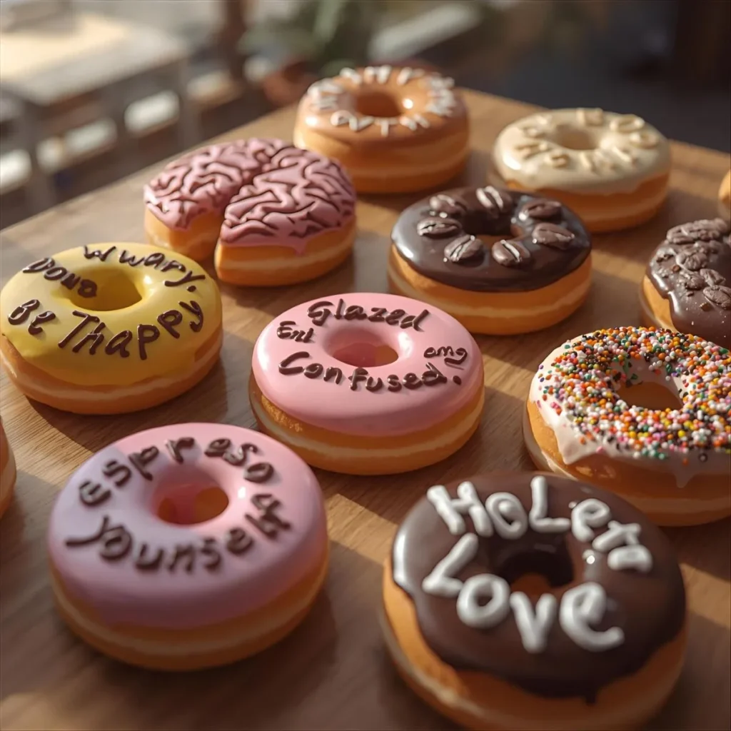Smart and Clever Donut Wordplay Puns