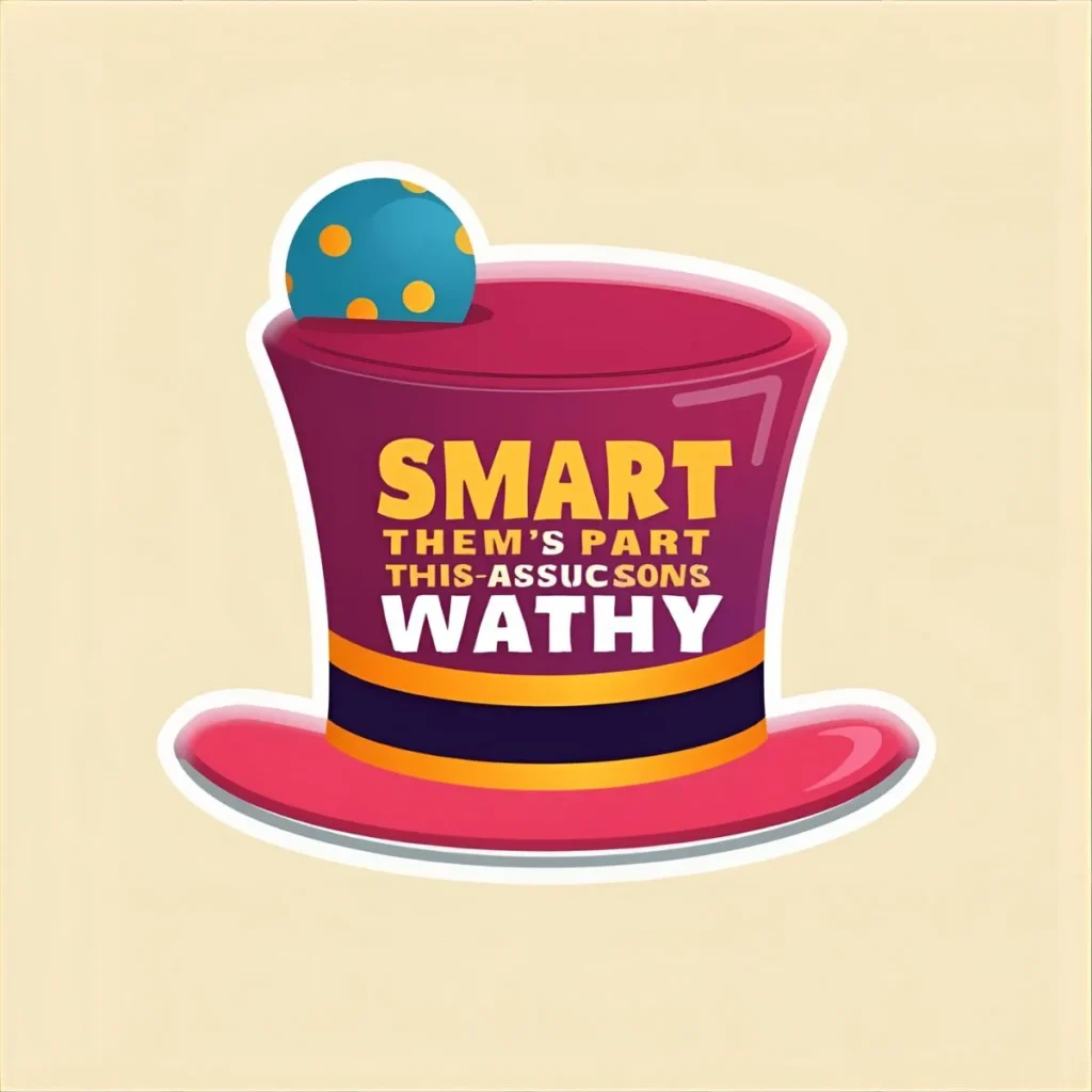 Smart and Witty Hat Wordplay