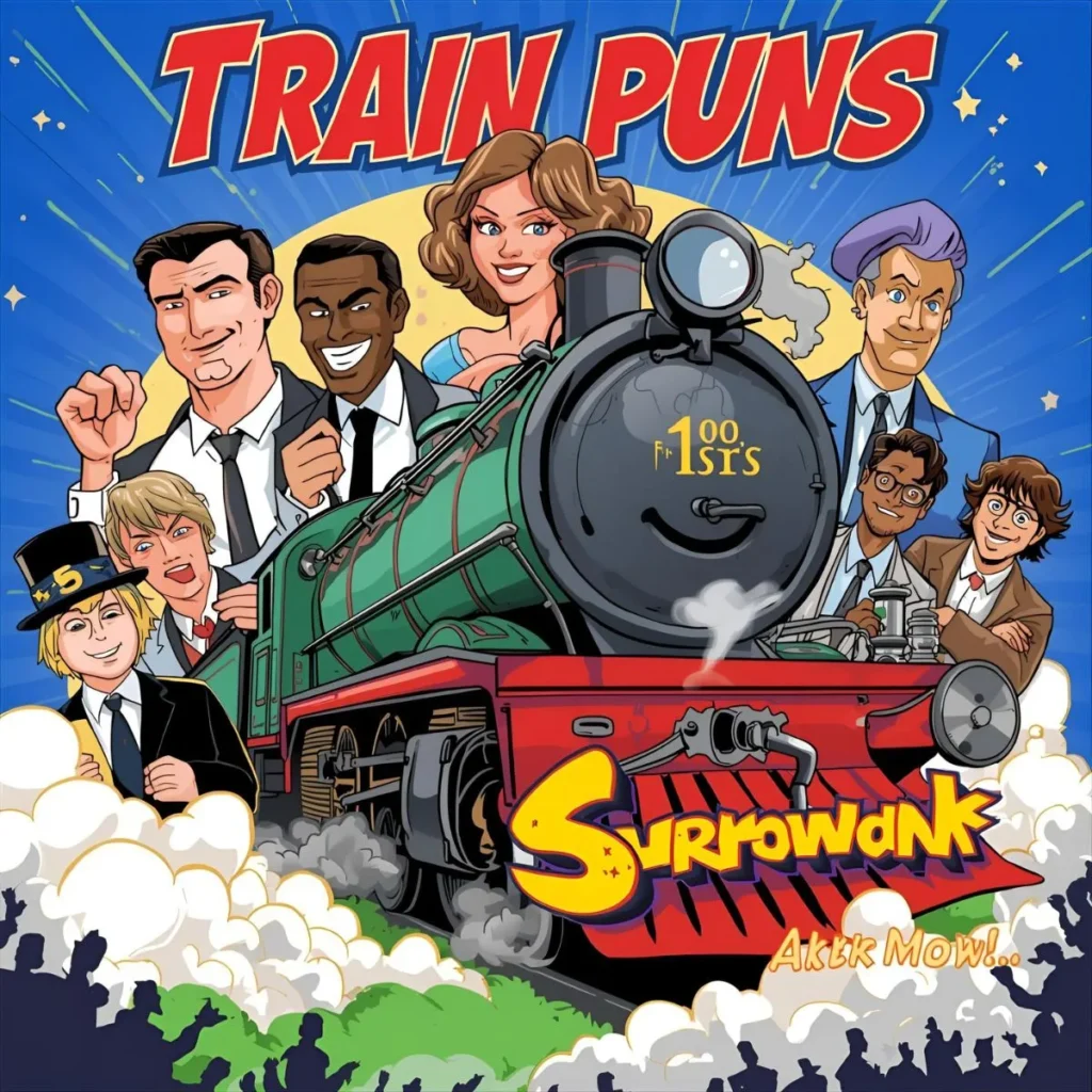 Train Puns in Pop Culture & Media