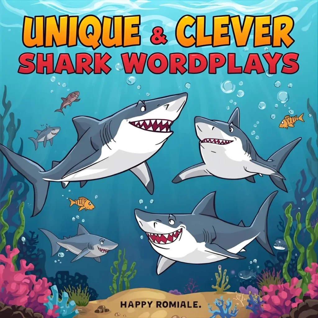 Unique & Clever Shark Wordplays