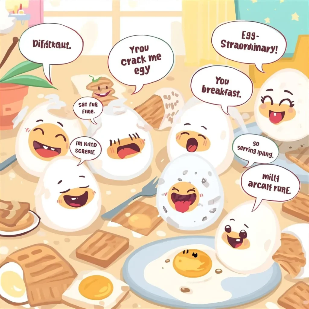 Unique Egg Puns