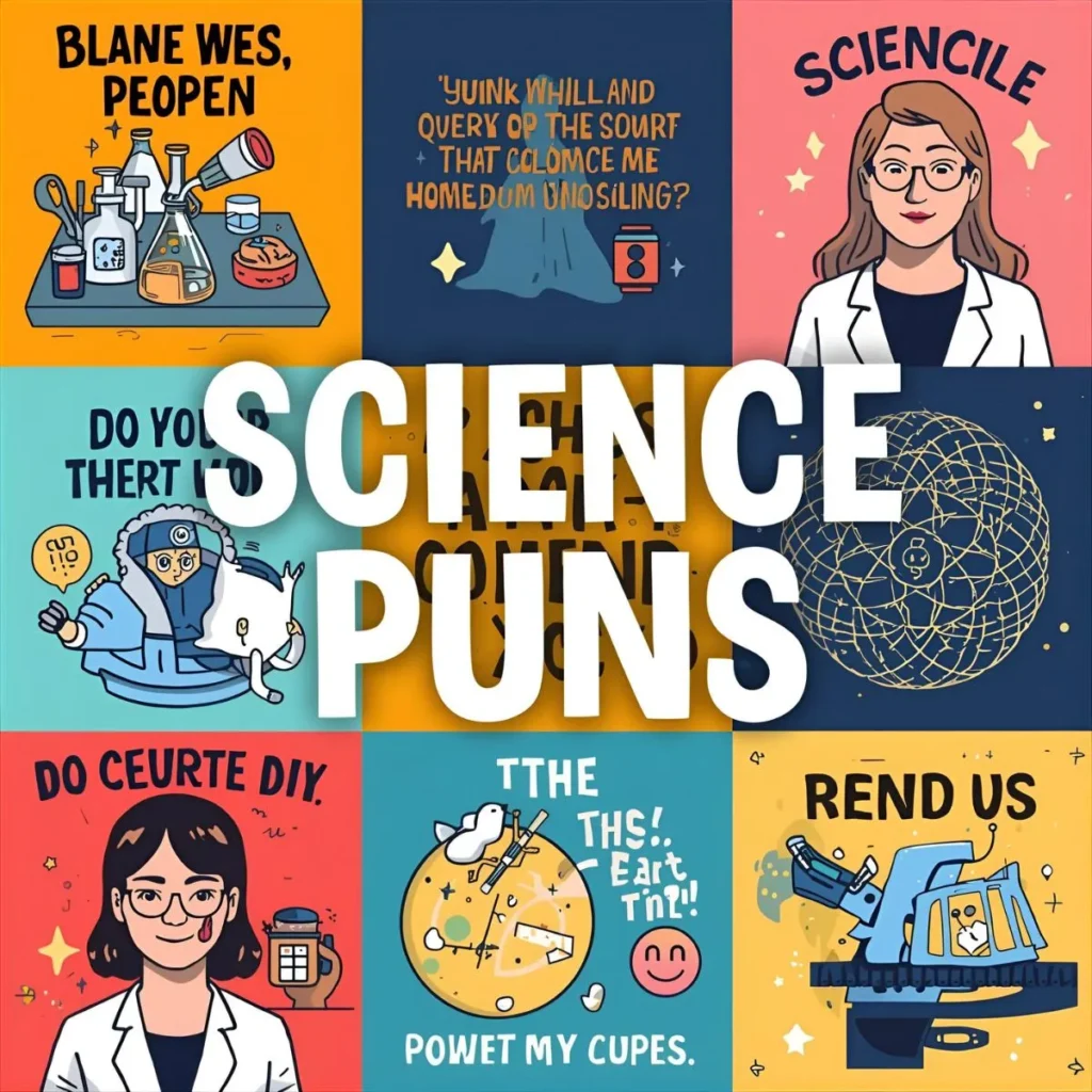Using Science Puns on Social Media & Memes