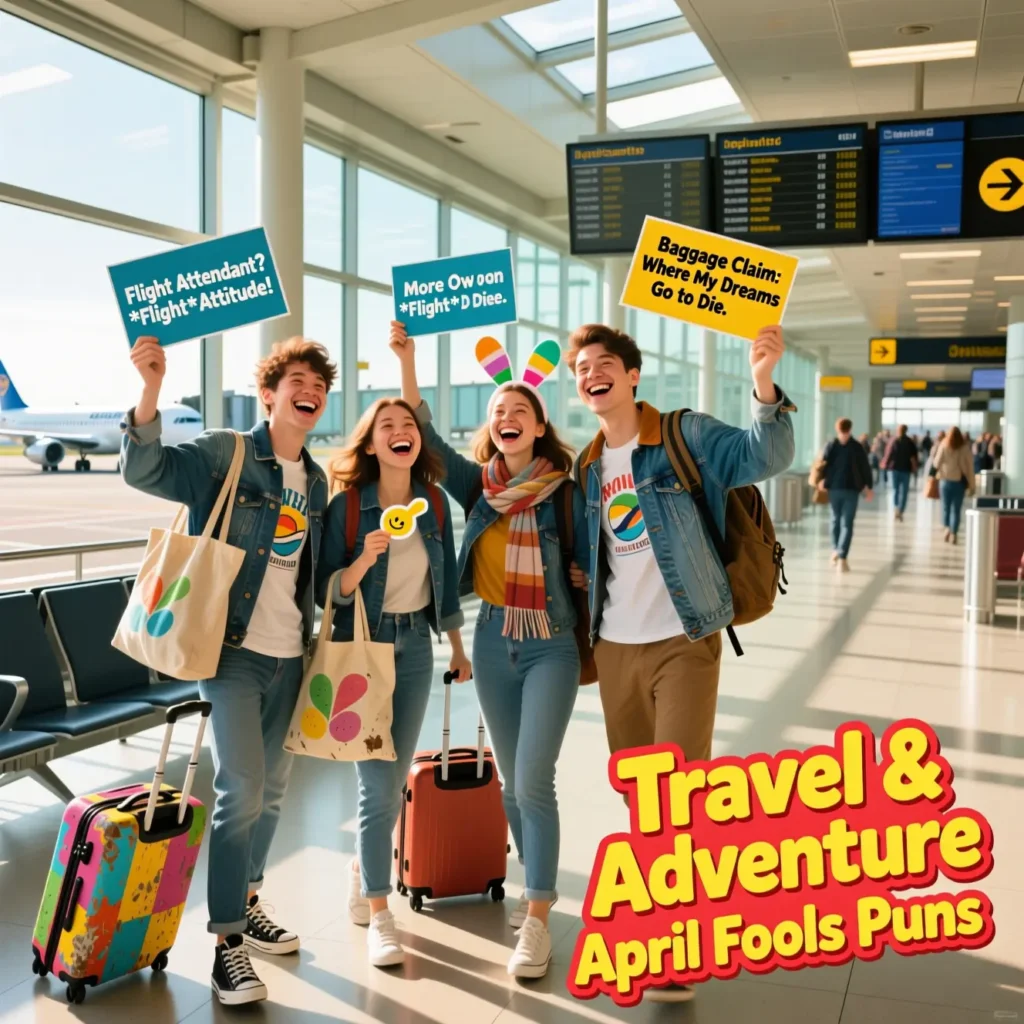 Adventure April Fools Pun