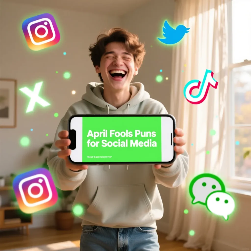 April Fools Puns for Social Media