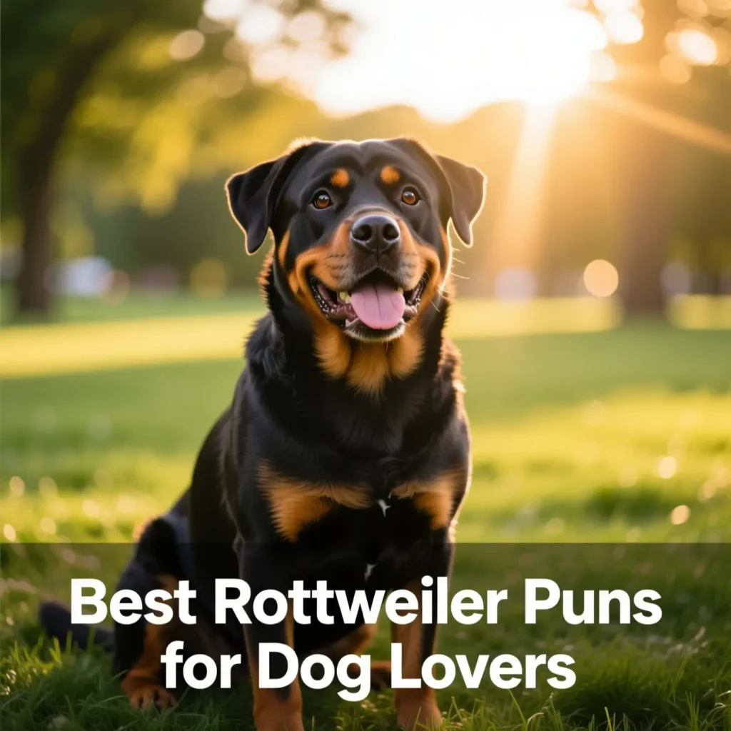 Best Rottweiler Puns