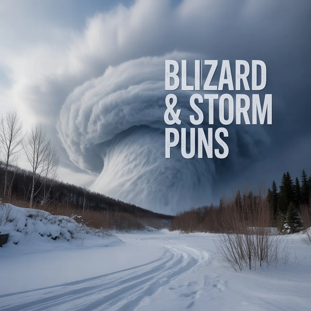 Blizzard & Storm Puns