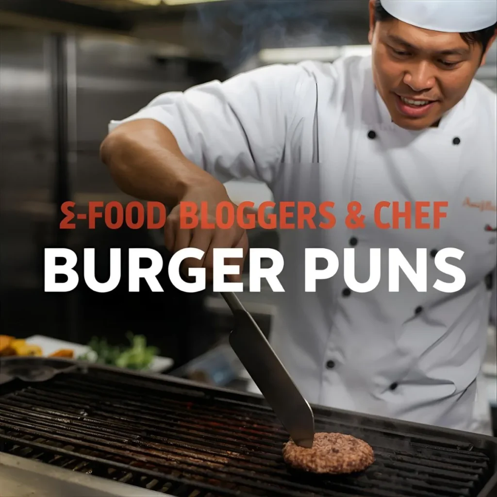 Burger Puns for Food Bloggers